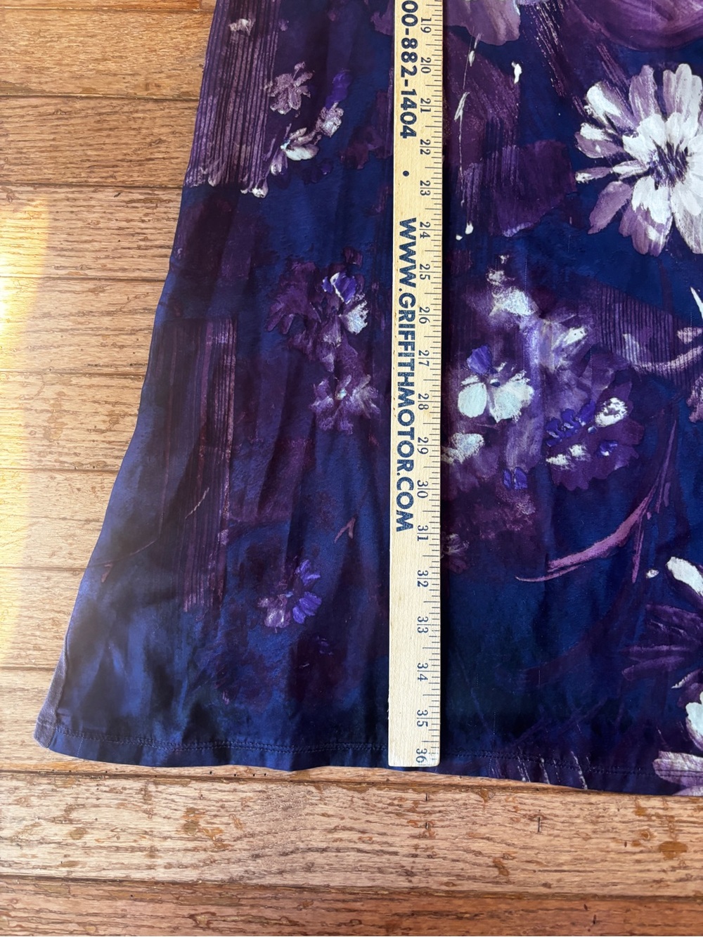 Women's Simply Vera sleeveless purple dress size medium - Picture 6 of 8